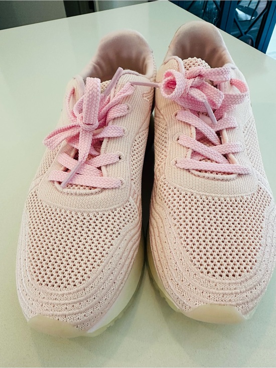 Gant Shoes - Gant Women’s Knit Lace-Up Sneakers - Light Pink NWOT